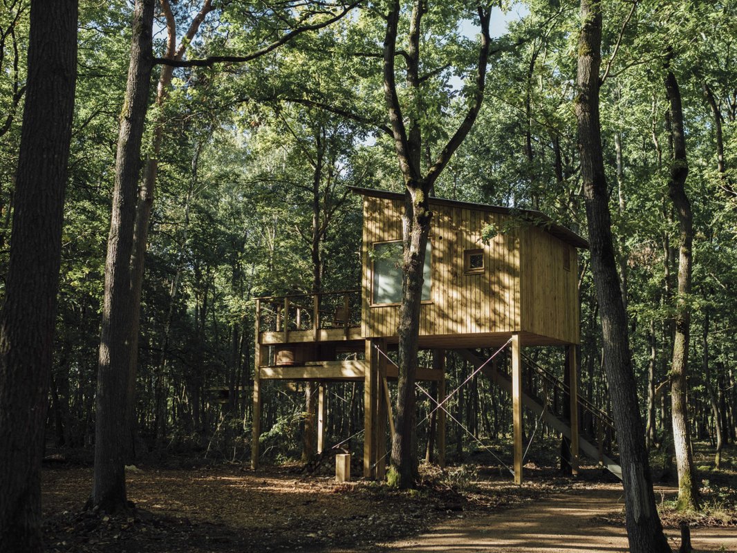 Cabane duo Bain Nordique à La Couture-Boussey (1)