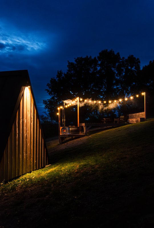 Tiny A-frame & Spa à Sainte Therence (6)