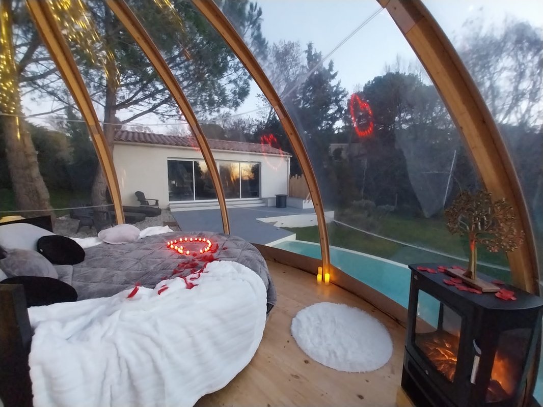 "F"anny - Wigwam, piscine & spa à Malves En Minervois (57)