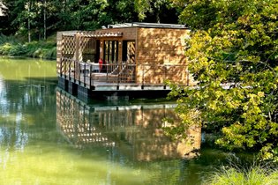 Cabane sur l'eau Marne