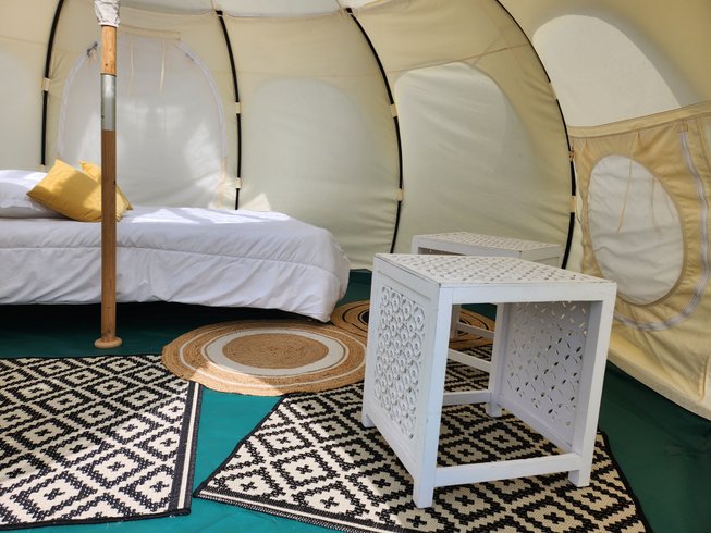 Hébergement AbracadaRoom : Tente Lotus nature - Image 2