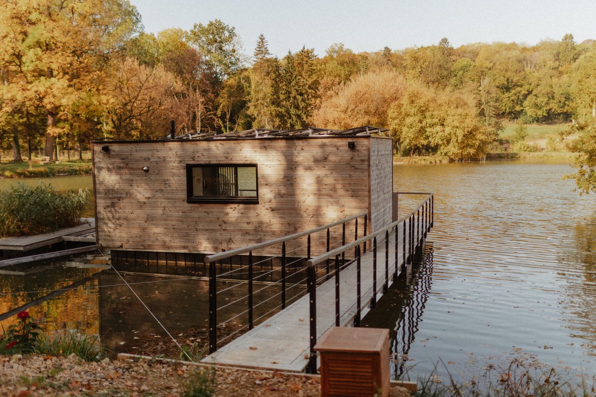Cabane sur l'eau : L’Õthentique à Sainte Gemme (32)