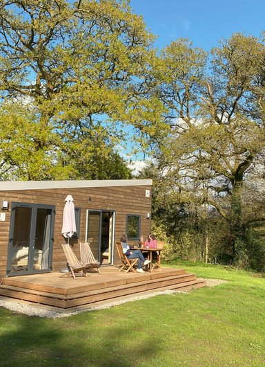Tiny house Douglas à Persquen