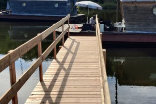 Cabane sur l'eau Corrèze