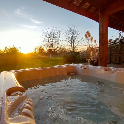 Hébergement AbracadaRoom : La Cavalière & Spa Vue Nature au bord de l'eau & Tandem - Image 9