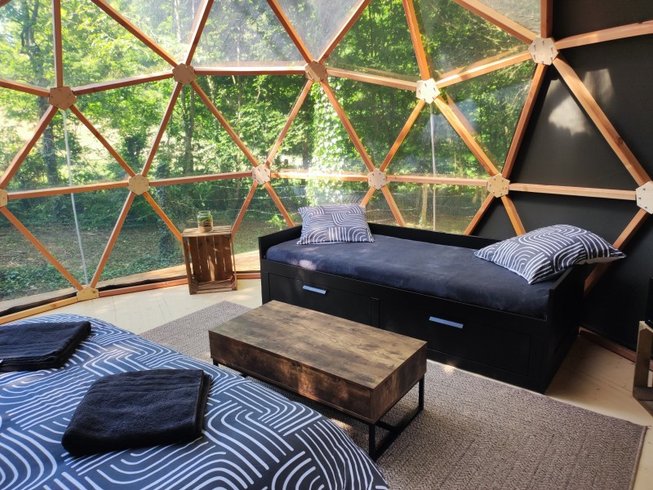Hébergement AbracadaRoom : Le Dôme Géodésique - La déconnexion en harmonie avec la nature. - Image 5