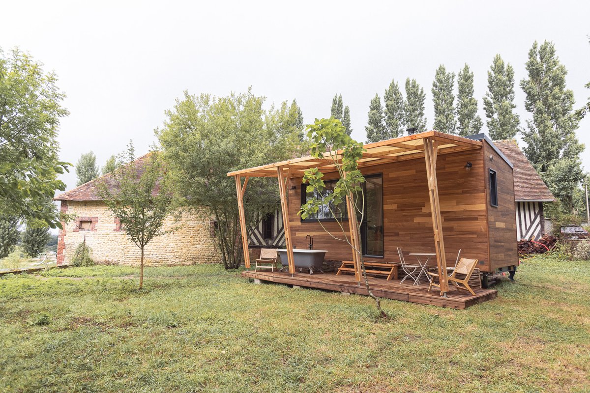 Lodge cosy & spa - Pépiite Bocage Normand à Saint-Pierre-En-Auge (8)