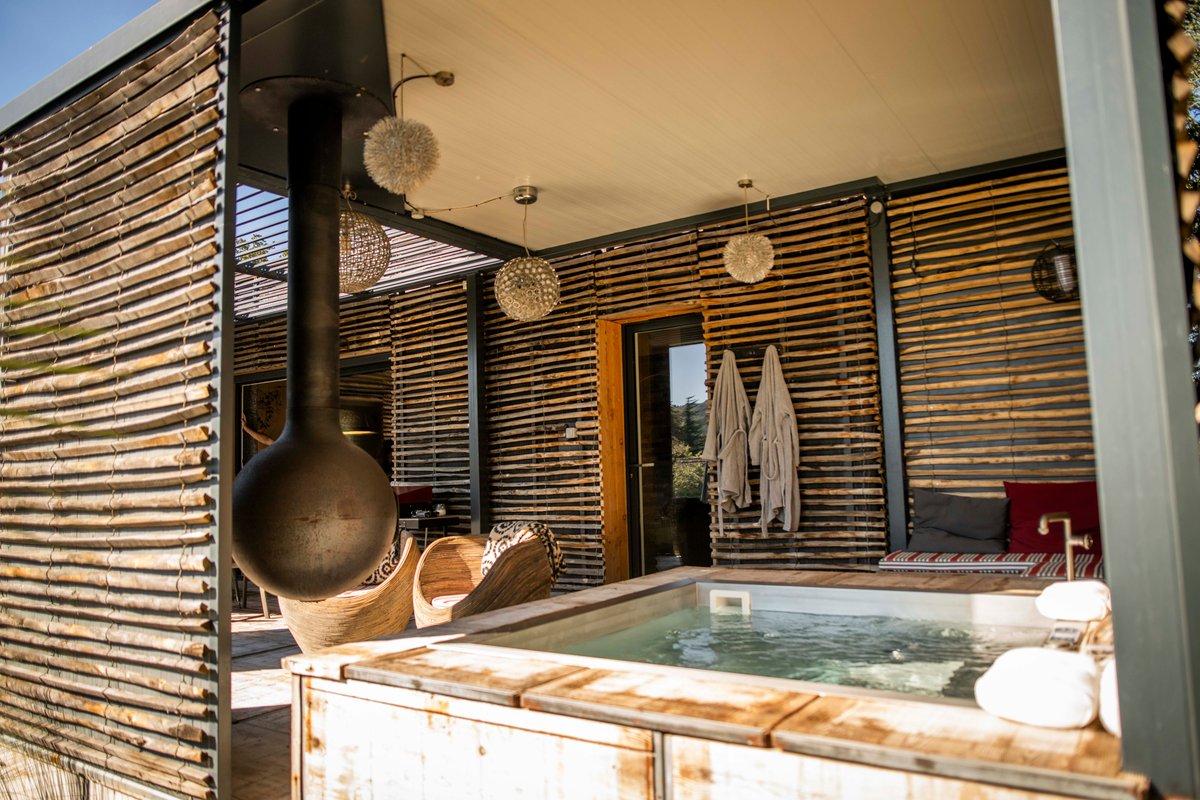 L'ASPHODELE la cabane chic à Saze (14)