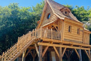 Le Repaire du dragon, château féérique avec SPA