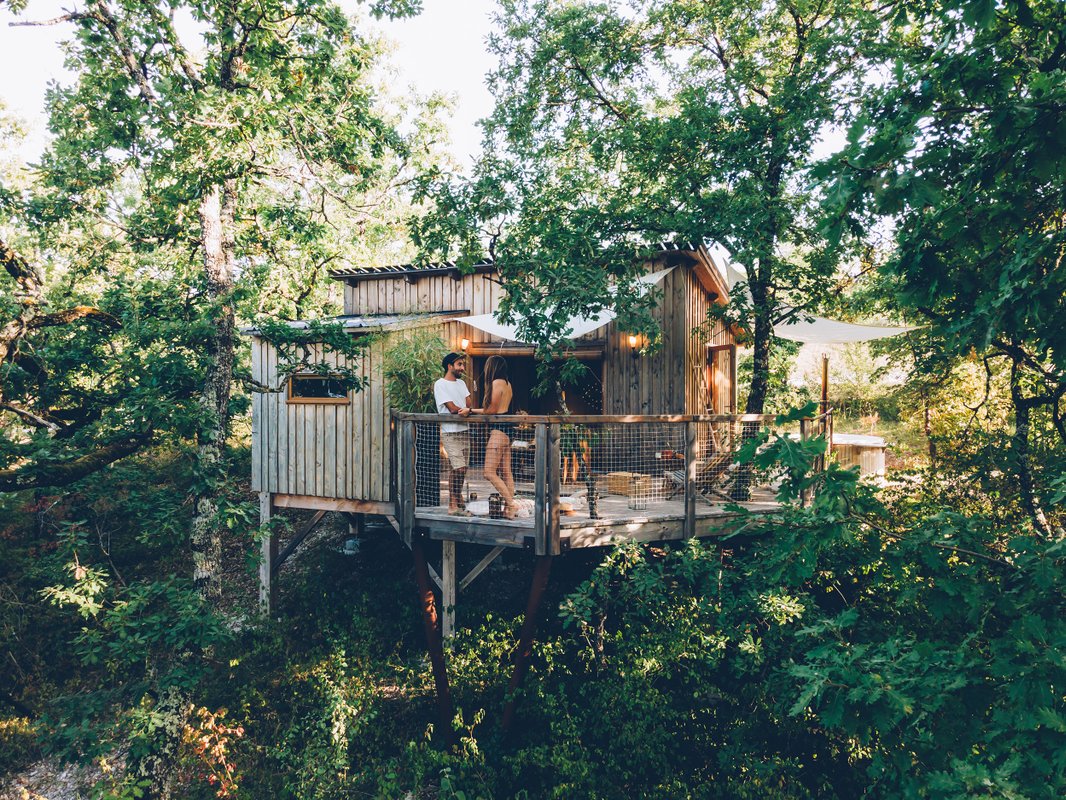 Cabane & Spa 1 à Labastide De Penne (1)