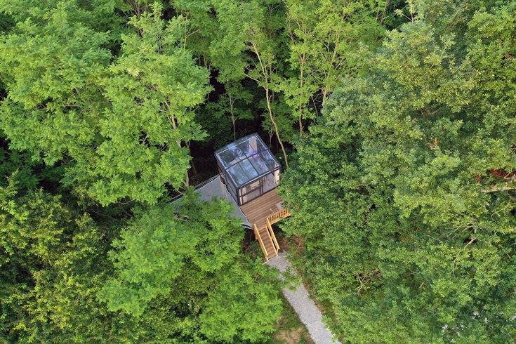 Hébergement AbracadaRoom : La Bulle au bois dormant & spa privatisable - Image 1