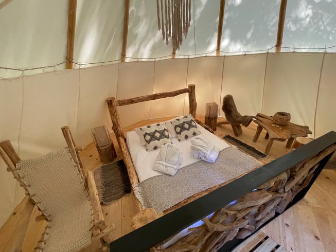 Hébergement AbracadaRoom : Tipi Leïka & Spa du Wakanda Lodges - Image 8