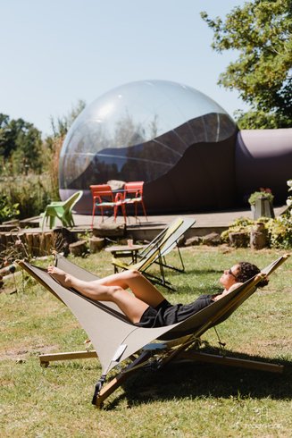 Hébergement AbracadaRoom : La Bulle au bord de l'eau & Spa et Vélos électriques - Image 8
