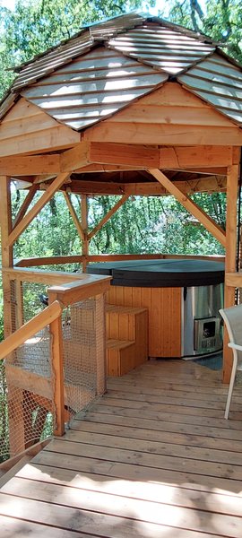 Hébergement AbracadaRoom : Cabane perchée ASTERIA & Spa - Image 3