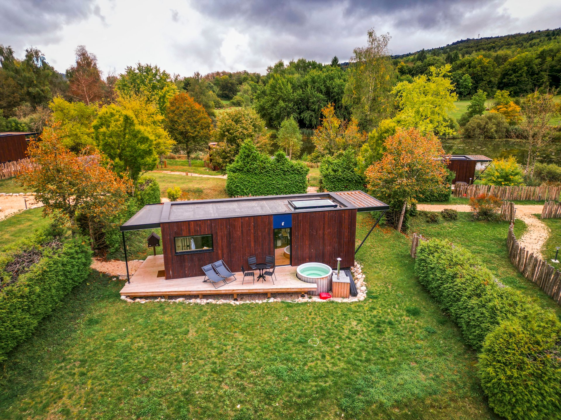 Lodge Duo et Tribu sur Terre & Bain Nordique Privatif