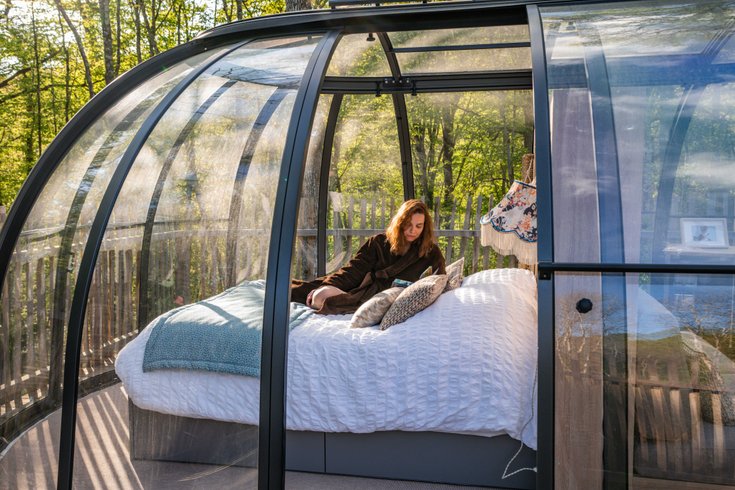 Hébergement AbracadaRoom : Grand dôme perché Spa - Geai des chênes - Image 36