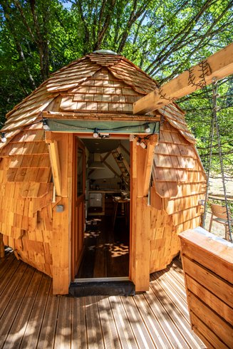 Hébergement AbracadaRoom : La Pomme de Pin Perchée, cabane romantique pour 2 - Image 50