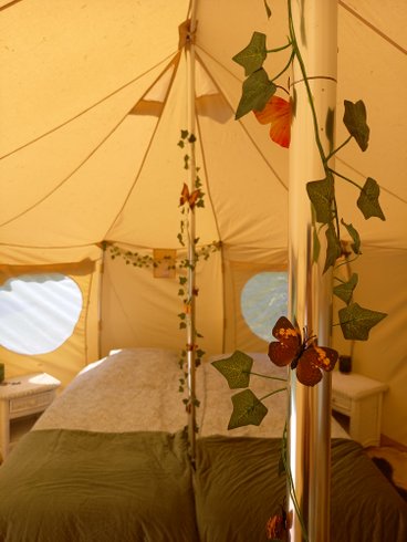 Hébergement AbracadaRoom : Jungle Tent with Vintage Military Ambulance - Image 8