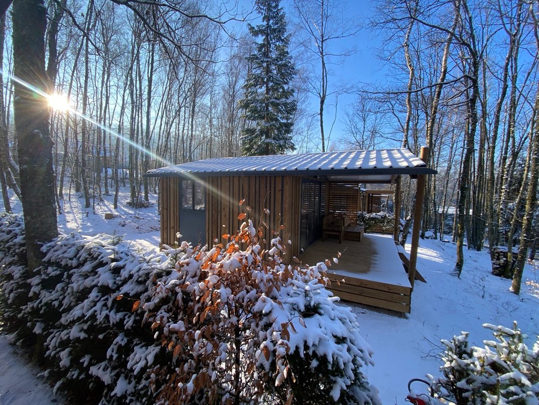 HY•Lødge Spa-2pers N°2 (Chalet nature avec spa privatif) à Anould (27)