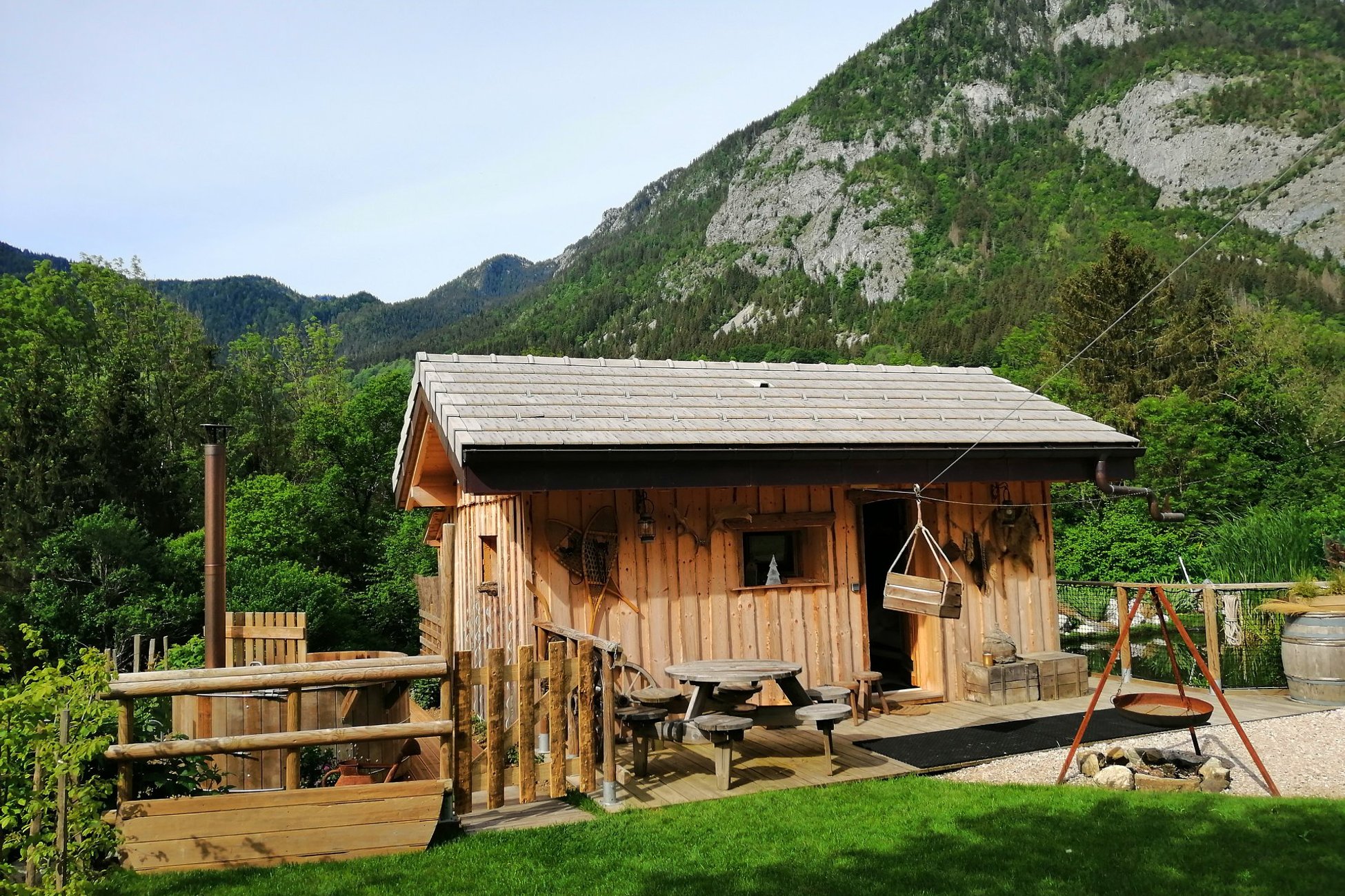 Hébergement UnicStay : Chalet Trappeur & SPA à Le Biot