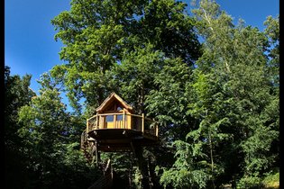 Cabane dans les arbres Pyrénées-Atlantiques