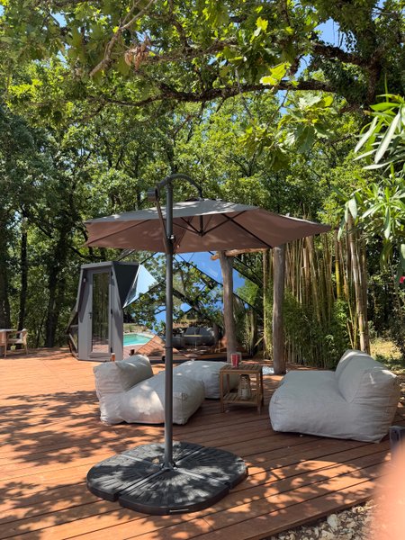 Hébergement AbracadaRoom : Le Zôme de Janès Piscine & Spa privatif en forêt - Image 17