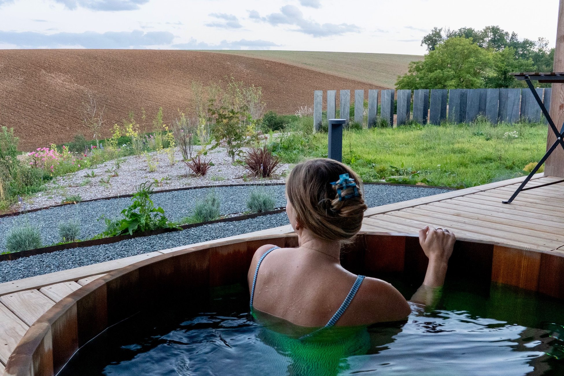 Hébergement UnicStay : Freya : Ecolodge de luxe avec bain nordique pour 2-4 personnes à Saint-Mards-En-Othe