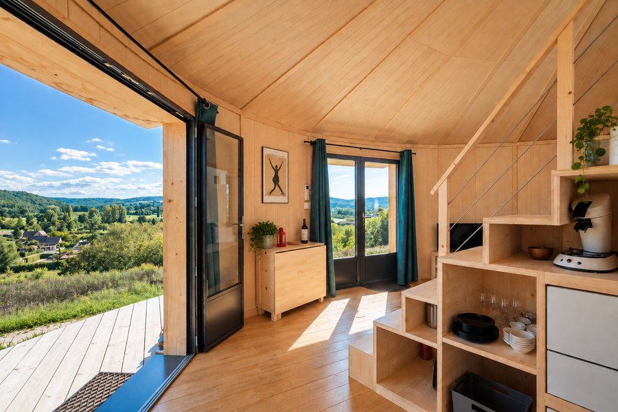 Hébergement AbracadaRoom : Cabane Spa et vue panoramique - Image 5