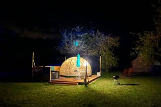 Jolie bulle sous les étoiles & Spa