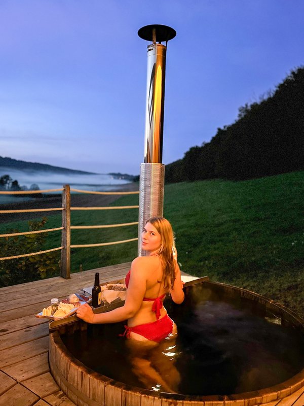 Cabane Épicéa & Spa à Rothonay (4)