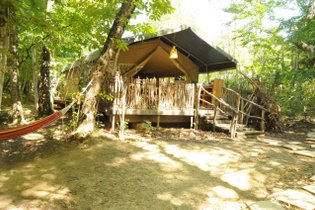 Tente et tente lodge Drôme