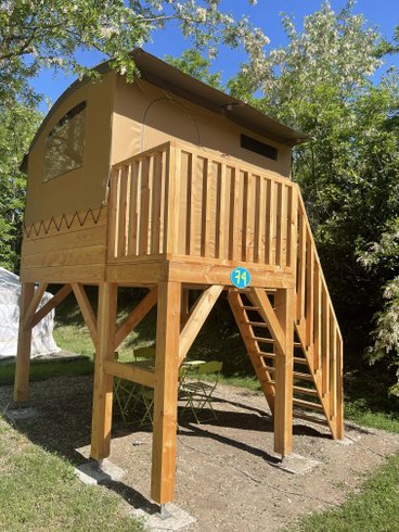 Hébergement AbracadaRoom : Les Insolites - Tente baroudeur 1/2 pers. - Image 1