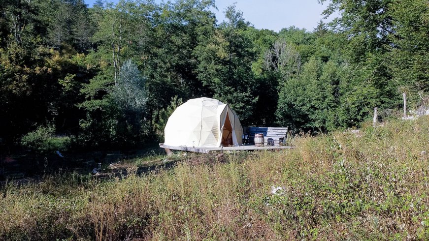 Hébergement AbracadaRoom : Dôme Coquille - Image 8