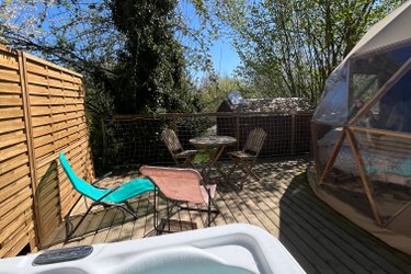 Dôme Fiore avec jacuzzi à Nanteuil Les Meaux (3)