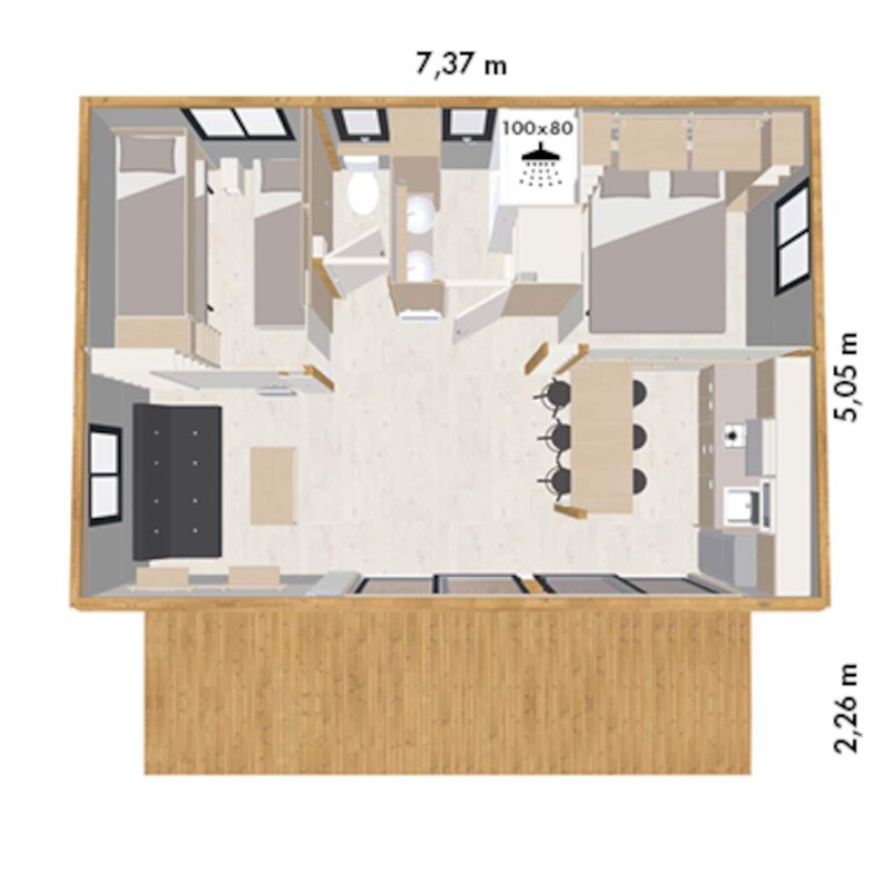 Chalet Haut Perché à Sarlat-La-Canéda (31)