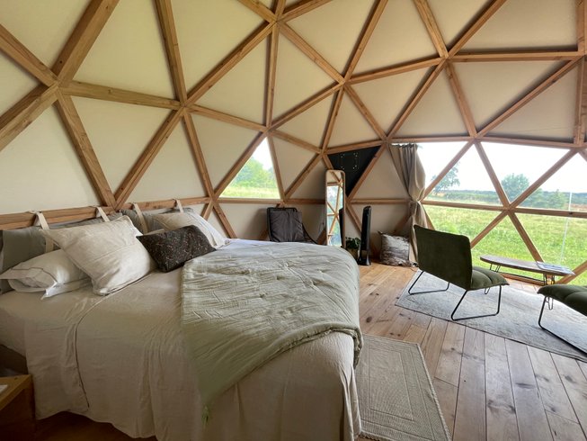 Hébergement AbracadaRoom : Cèdre dôme géodésique & Spa - Image 17