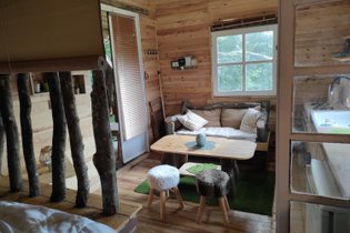 Cabane dans les arbres Sarthe