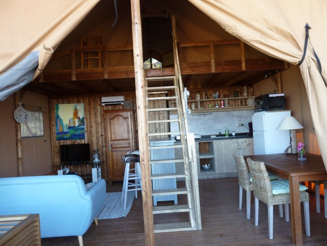 Hébergement AbracadaRoom : Tente Lodge Spa La Pinède - Image 7