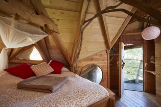 Cabane dans les arbres Orne