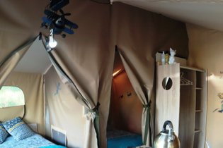 Tienda y tienda lodge Ariège