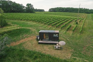 Parcel Tiny House - dans les vignes du Périgord