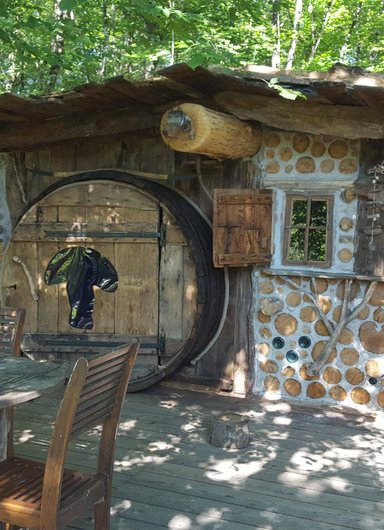 La cabane du Terrier à Sexcles