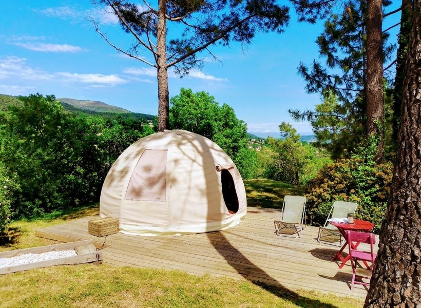 Hébergement AbracadaRoom : Tente Wigwam - Les O de Privas - Image 4