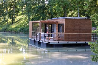 Écolodge flottant l’Õdacieuse - Domaine de Neuville