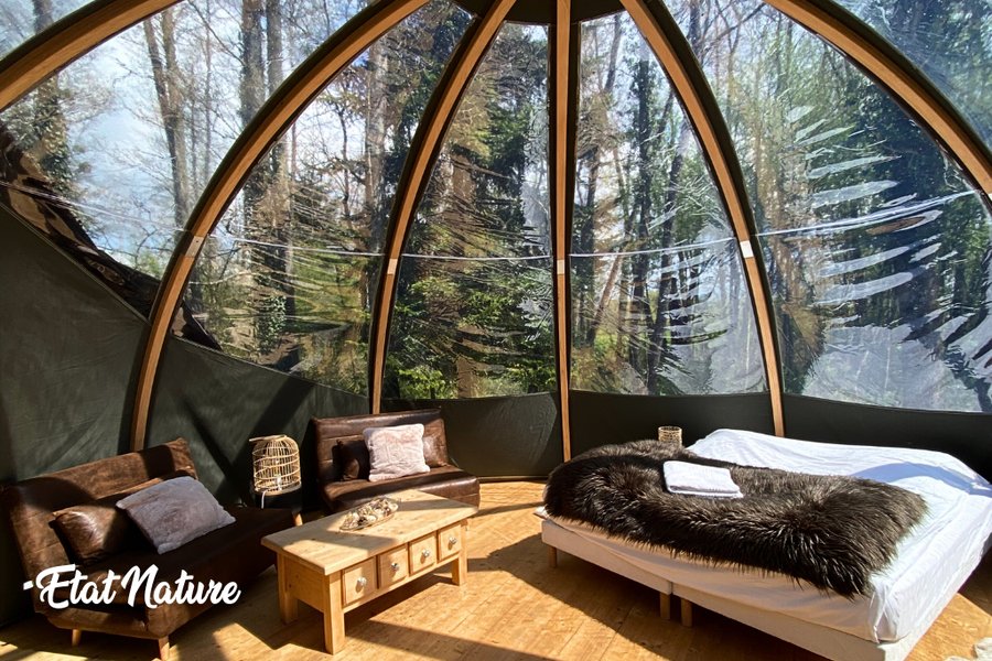 Hébergement AbracadaRoom : La Bulle  forestière Etat Nature - Image 1