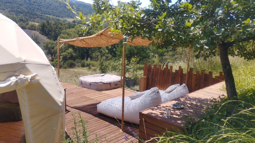 Hébergement AbracadaRoom : Dôme & Spa en Drôme provençale - Image 3