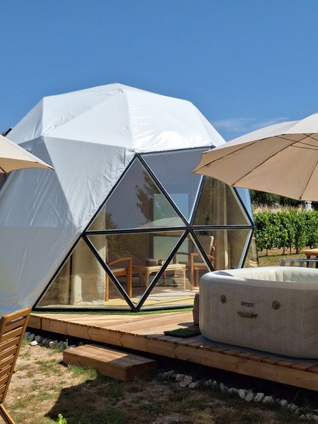 Hébergement AbracadaRoom : Dôme romantique avec petit-déjeuner et jacuzzi - Image 22