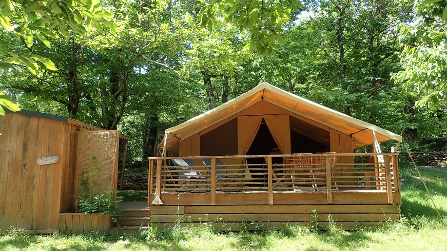 Hébergement AbracadaRoom : Tente Lodge La Châtaigneraie - Image 2