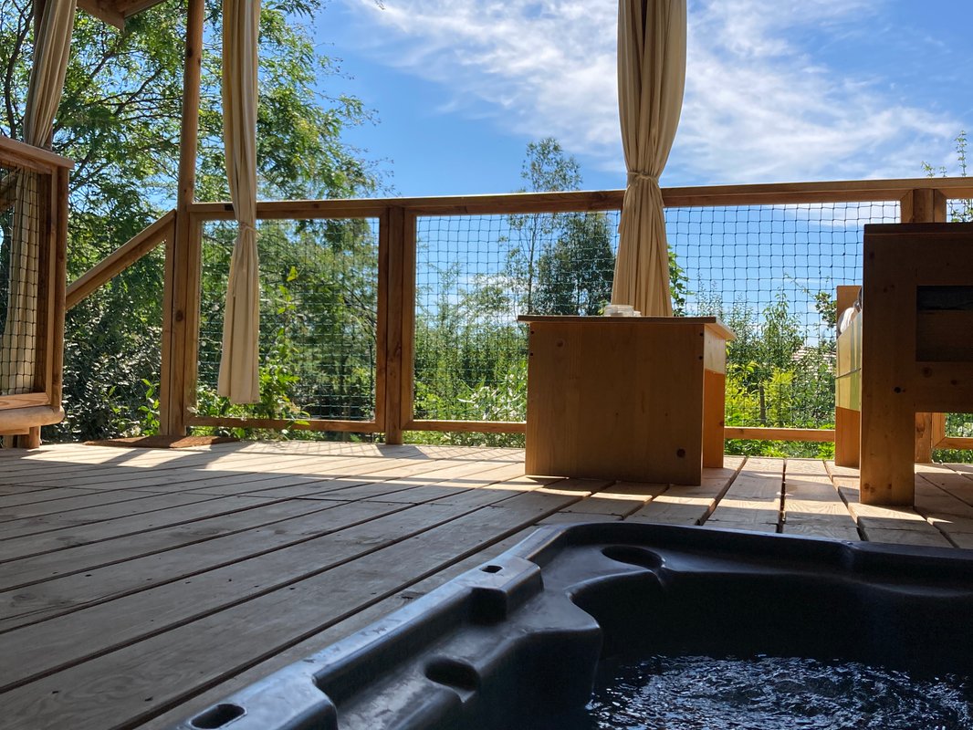 Cabane Miel et Coton -  spa privatif à Villarzel Du Razès (3)