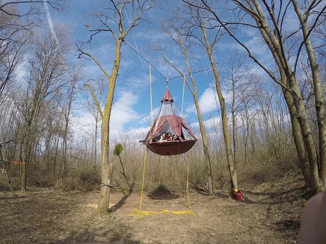 Hébergement AbracadaRoom : Tente suspendue - Image 4